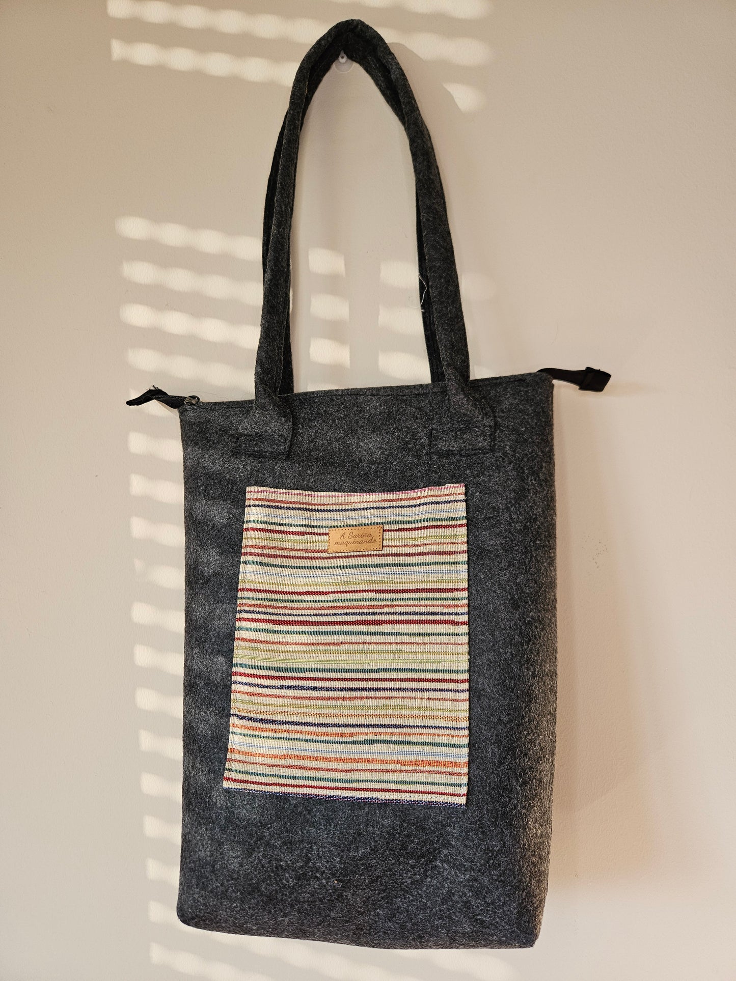 Bolso Fieltro Raias