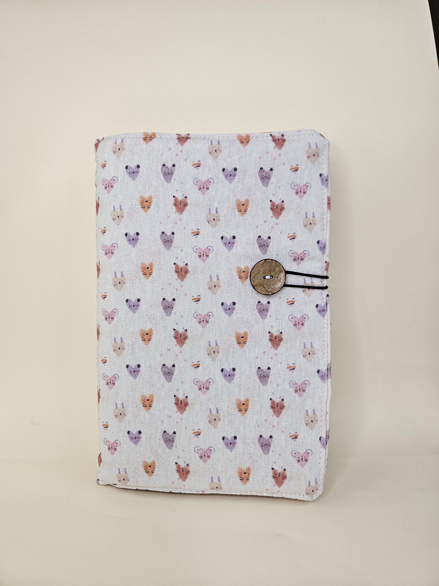 Funda solapas corazóns