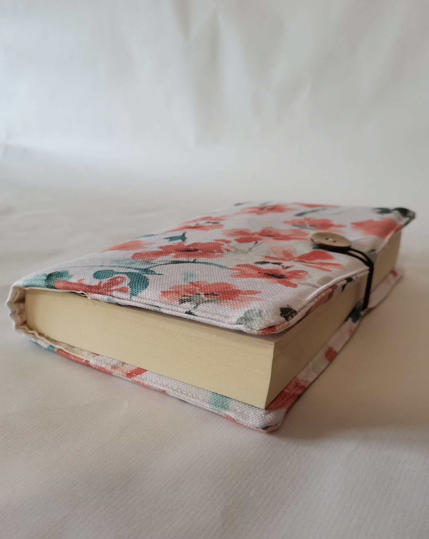 Funda Solapas Blanca Flores