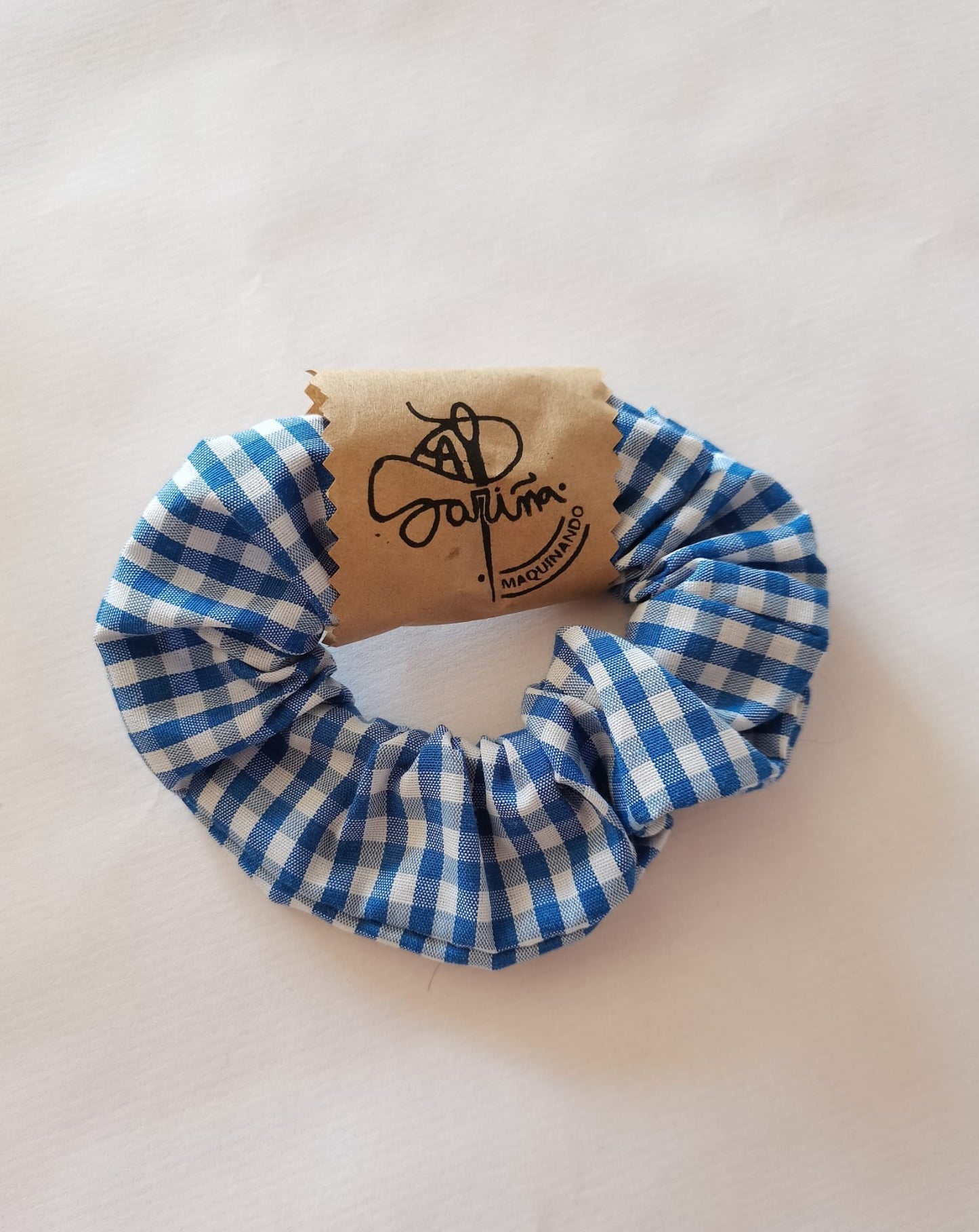 Coletero vichy azul