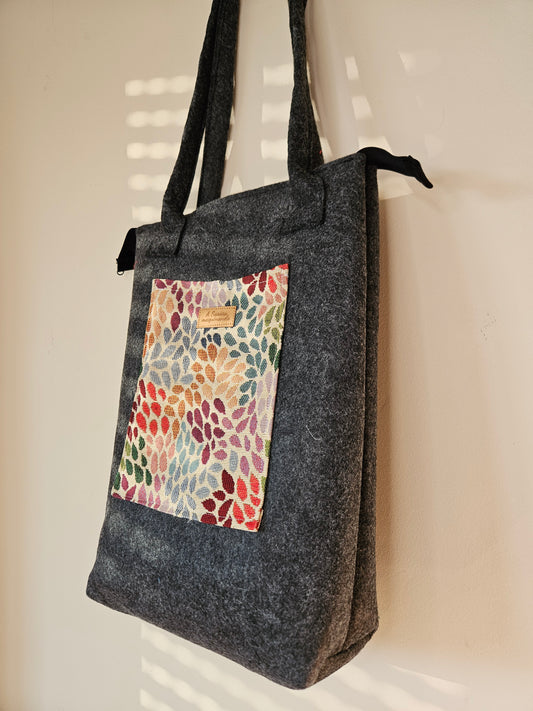 Bolso Fieltro Puntos