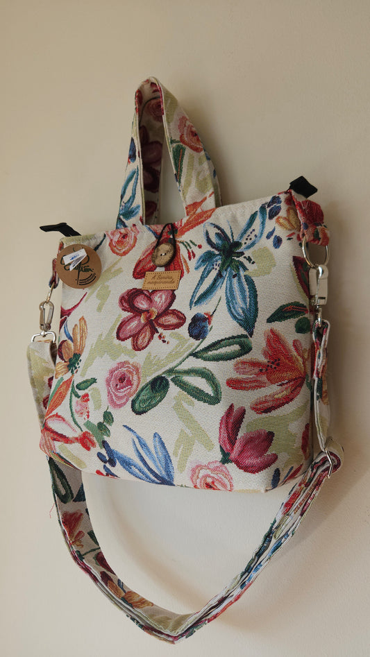 Bolso 2 asas Flores